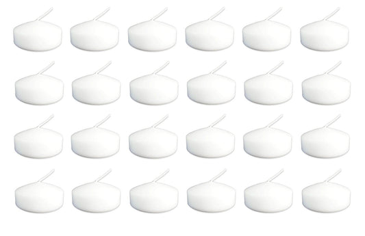 White Floating Candles (24 pack) - Phyther Candles